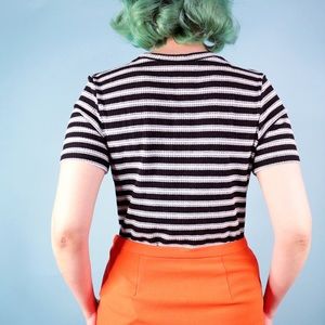 H&M Tops - Striped Ribbed Top H&M Tops - Striped Ribbed Top